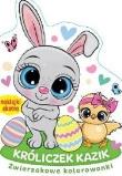 Okładka książki Zwierzakowe kolorowanki Króliczek Kazik