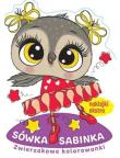 Zwierzakowe kolorowanki. Sówka Sabinka. Autor:   Praca zbiorowa. Dadada.pl Okładka książki Zwierzakowe kolorowanki. Sówka Sabinka