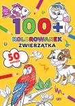 Zwierzątka. 100+ kolorowanek. Autor: Opracowanie zbiorowe. Dadada.pl Okładka książki Zwierzątka. 100+ kolorowanek