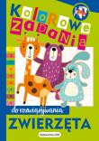 Zwierzęta. Kolorowe zadania do rozwiązywania. Autor: Opracowanie zbiorowe. Dadada.pl Okładka książki Zwierzęta. Kolorowe zadania do rozwiązywania