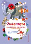Zwierzęta. Moja pierwsza encyklopedia polsko-angielska z okienkami. Autor: Agnieszka Żelewska. Dadada.pl Okładka książki Zwierzęta. Moja pierwsza encyklopedia polsko-angielska z okienkami