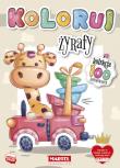 Okładka książki Żyrafy. Koloruj