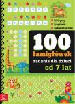 100 zadań - łamigłówki dla dzieci od 7 lat. Autor: Michalec Bogusław. Dadada.pl Okładka książki 100 zadań - łamigłówki dla dzieci od 7 lat