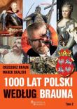 Okładka książki 1000 lat Polski według Brauna T.2