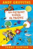 130-piętrowy domek na drzewie. Autor: Andy Griffiths. Dadada.pl Okładka książki 130-piętrowy domek na drzewie