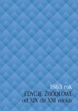 Okładka książki 1863 rok - edycje źródłowe od XIX do XXI wieku
