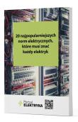 20 najpopularniejszych norm elektrycznych, które musi znać każdy elektryk. Autor:   Praca zbiorowa. Dadada.pl Okładka książki 20 najpopularniejszych norm elektrycznych, które musi znać każdy elektryk