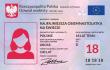 Opakowanie 269 Karnet JCX Dowód Osobisty 18 urodziny damskie