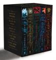 Okładka książki A Game of Thrones 5-Book Boxed Set (Song of Ice and Fire Series). A Game of Thrones / A Clash of Kings / A Storm of Swords / A Feast for Crows / and A Dance with Dragons