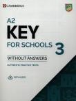 Okładka książki A2 Key for Schools 3 Student's Book without Answers with Digital Pack