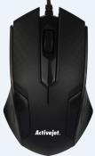Okładka książki Activejet mysz przewodowa USB AMY-201