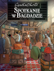 Agatha Christie. Spotkanie w Bagdadzie. Autor: Frédéric Brémaud, Alberto Zanon. Dadada.pl Okładka książki Agatha Christie. Spotkanie w Bagdadzie
