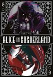 Alice in Borderland. Tom 6. Autor: Haro Aso. Dadada.pl Okładka książki Alice in Borderland. Tom 6