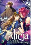 Alicja w Krainie Koniczyny. Tom 2. Autor: Mamenosuke Fujimaru, QuinRose. Dadada.pl Okładka książki Alicja w Krainie Koniczyny. Tom 2