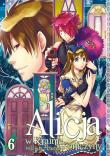 Alicja w Krainie Koniczyny. Tom 6. Autor: Mamenosuke Fujimaru, QuinRose. Dadada.pl Okładka książki Alicja w Krainie Koniczyny. Tom 6