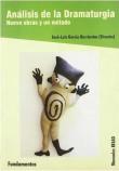Okładka książki Analisis de la dramaturgia Nueve obras y un metodo