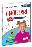 Angielski. Klasa 1. Karty pracy. Autor: Sabina Piłat. Dadada.pl Okładka książki Angielski. Klasa 1. Karty pracy