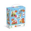 Opakowanie Baby puzzle 4w1 Transport
