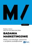 Badania marketingowe. Autor: Mazurek-Łopacińska Krystyna. Dadada.pl Okładka książki Badania marketingowe