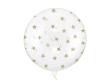 Opakowanie Balon Bubble Gwiazdki transparentny 60cm