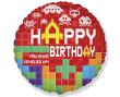 Opakowanie Balon foliowy 45cm Happy Birthday