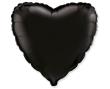 Opakowanie Balon foliowy 46cm Serce czarne