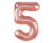 Opakowanie Balon foliowy 5 candy pink 85cm