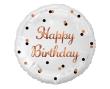 Opakowanie Balon foliowy B&C Happy Birthday biały 36cm