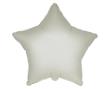 Opakowanie Balon foliowy Gwiazda satynowy pastel kremowy 45cm