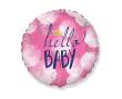 Opakowanie Balon foliowy Hello Baby Girl 45cm