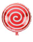 Opakowanie Balon foliowy lizak czerwony