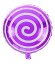 Opakowanie Balon foliowy lizak fioletowy