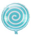 Opakowanie Balon foliowy lizak turkusowy