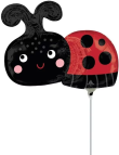 Opakowanie Balon foliowy Mini Shape happy ladybug