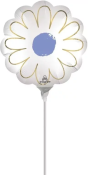 Opakowanie Balon foliowy Mini Shape purple daisy
