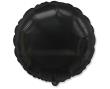 Opakowanie Balon foliowy Okrągły czarny 45cm