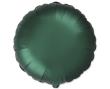 Opakowanie Balon foliowy Okrągły satynowy dark green 45cm