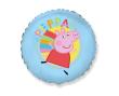 Opakowanie Balon foliowy Peppa Blue 45cm