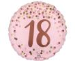 Opakowanie Balon foliowy Pretty pink 18th Birthday 46cm