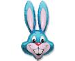 Opakowanie Balon foliowy Rabbit niebieski 60cm