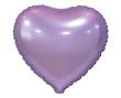 Opakowanie Balon foliowy Serce matowe liliowe 45cm