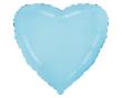 Opakowanie Balon foliowy Serce (niebieskie delikatne 45cm