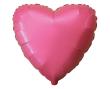 Opakowanie Balon foliowy Serce pastelowy czerwony 45cm