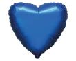 Opakowanie Balon foliowy Serce satynowy navy blue 45cm