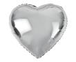 Opakowanie Balon foliowy Serce srebrne 45cm