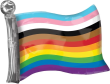 Opakowanie Balon foliowy XL progress pride flag