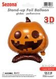 Opakowanie Balon Halloween Dynia 55x42cm