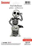 Opakowanie Balon Halloween Szkielet 120x58cm