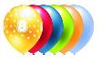 Opakowanie Balon metalik 8 mix kolorów 5szt