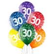 Opakowanie Balony 30 urodziny 30cm 6szt